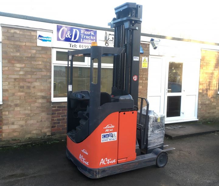 Linde R14 Reach Truck