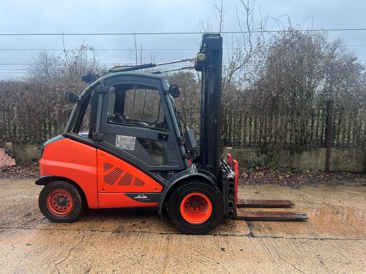 Linde H50D-02 + Double Pallet Handler