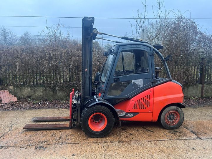 Linde H50D-02 + Double Pallet Handler